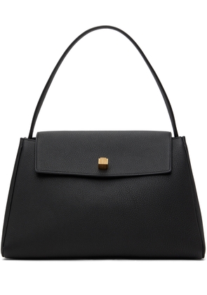 KHAITE Black Audrey Top Handle Bag