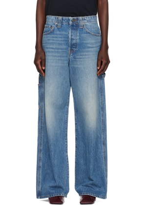 KHAITE Blue Sowen Jeans