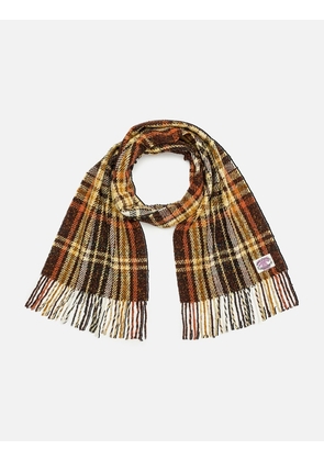 Plaid Fringe Scarf