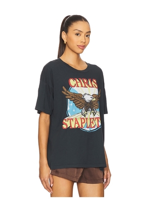 DAYDREAMER Chris Stapleton Eagle Merch Tee in Black. Size L. Also in S, XS.