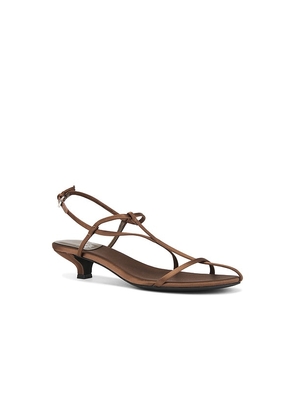 Jeffrey Campbell Trawl-MD Sandal in Chocolate. Size 10. Also in 6, 6.5, 7, 7.5, 8, 8.5, 9, 9.5.