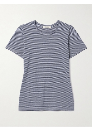 Nili Lotan - Lana Striped Cotton-jersey T-shirt - Blue - x small,small,medium,large,x large