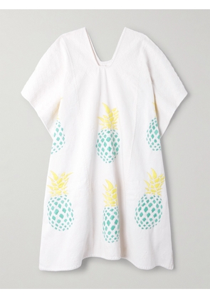 Pippa Holt - Embroidered Cotton Huipil - White - One size