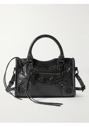 Balenciaga - Le City Nano Textured-leather Tote - Black - One size