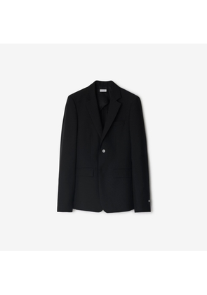 Burberry Wool Mohair Tailored Jacket