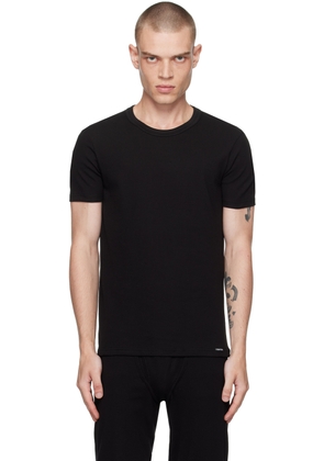 TOM FORD Black Cotton T-Shirt