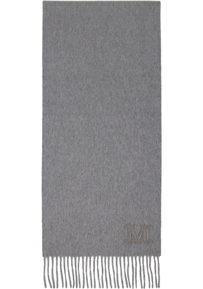 Max Mara Gray Wsdalia Scarf