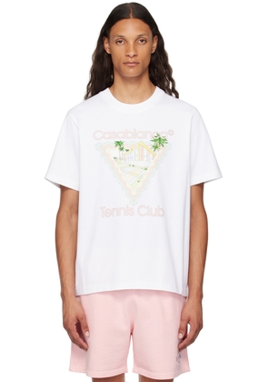 Casablanca White Maison De Reve T-Shirt