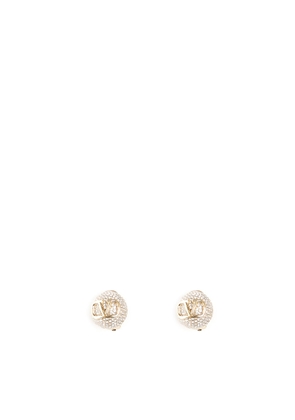 Valentino Garavani Vlogo Earrings With Crystals