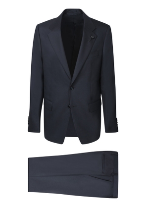 Lardini Wool Suit In Blue