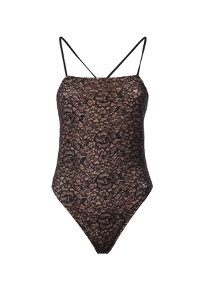 Dolce & Gabbana Lace One-piece Swimsuit
