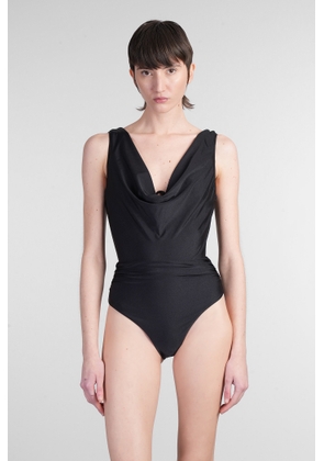 Simkhai Ivanna Beachwear In Black Nylon