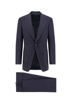 Tom Ford Wool Suit With Wide Lapel