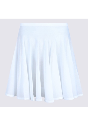 Alaia White Mini Skirt