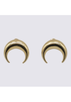 Marine Serre Gold Earrings