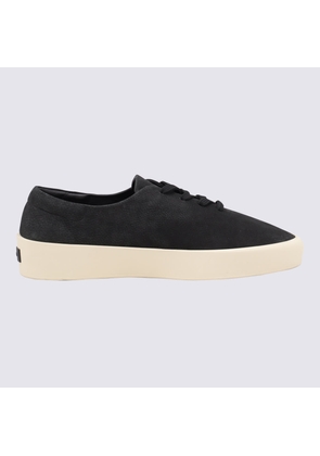Fear of God Black Leather Loafers