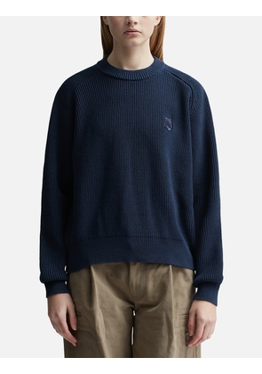 Bold Fox Head Patch Comfort Ribbed Jumper