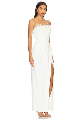 NBD Seraphina Maxi Dress in Ivory. Size M. Also in S, XXS.