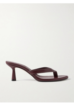Aeyde - Daphne Leather Sandals - Burgundy - IT35,IT35.5,IT36,IT36.5,IT37,IT37.5,IT38,IT38.5,IT39,IT39.5,IT40,IT40.5,IT41,IT41.5,IT42
