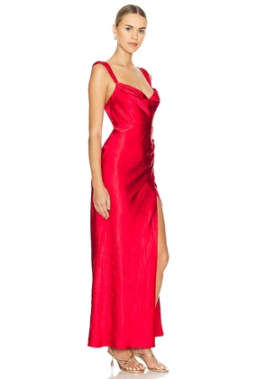 Runaway The Label Havanna Dress in Red. Size S. Also in M, XS, XXS.