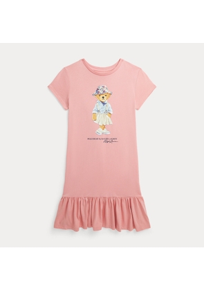 Polo Bear Cotton Jersey T-Shirt Dress