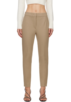 Max Mara Beige Pegno Trousers