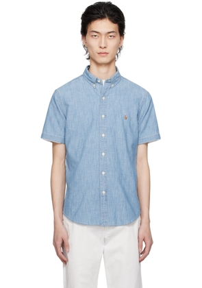 Polo Ralph Lauren Blue Slim-Fit Shirt