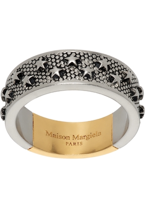 Maison Margiela Silver & Gold Star Ring