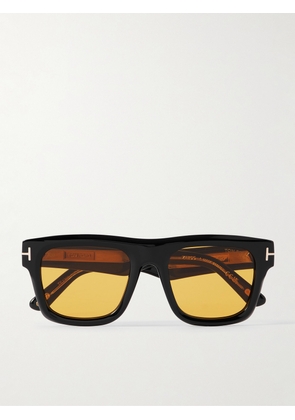 TOM FORD - Square-Frame Acetate Sunglasses - Men - Black