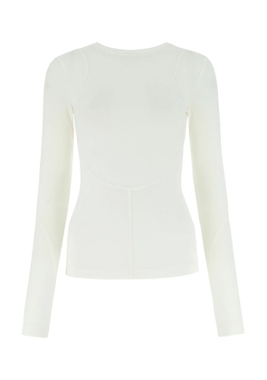 Givenchy White Stretch Nylon Top