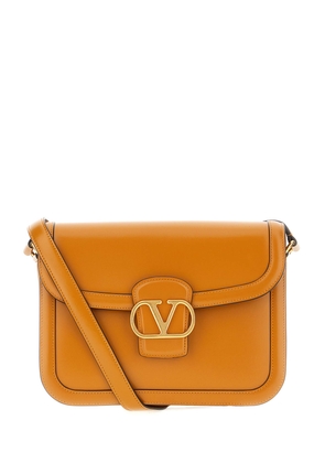Valentino Garavani Caramel Leather 9to5 Shoulder Bag