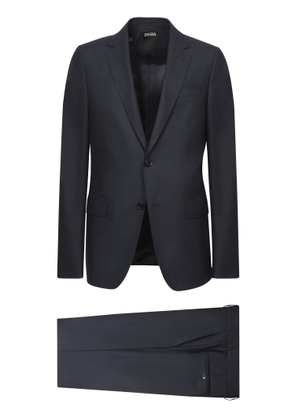 Zegna Blue Wool Suit