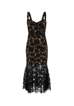 self-portrait Black Lace Dress