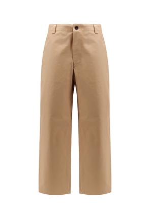 Gucci Cotton Trouser With Web Detail