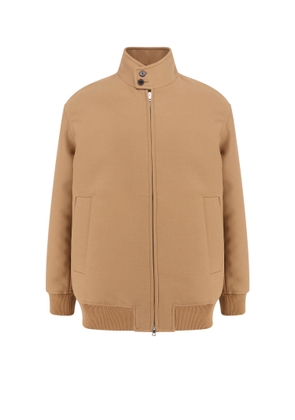 Gucci Wool Jacket With Gg Lining