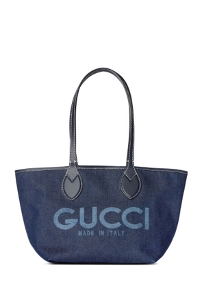 Gucci Totissima Denim Reversible Shopping Bag