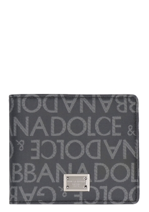 Dolce & Gabbana All-over Logo Wallet