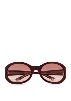 Gucci Rosso Ancora Rounded Sunglasses