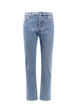 Gucci Cotton Jeans With Back Logo Patch
