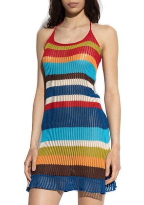 Dsquared2 Summer Lovers Striped Knitted Dress