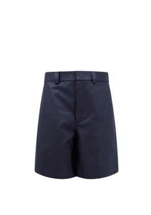 Gucci Cotton Bermuda Shorts With Web Detail