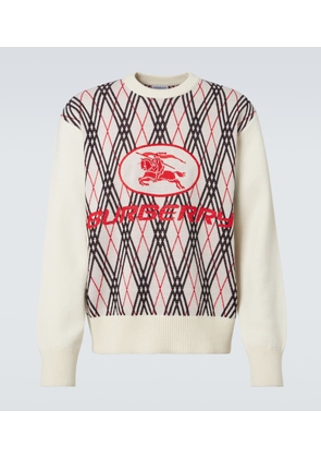 Burberry Argyle jacquard sweater