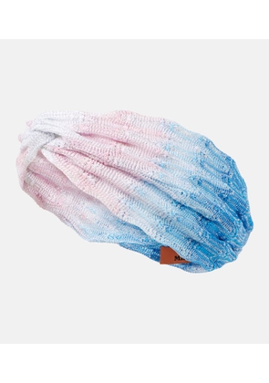 Missoni Gradient twisted headband