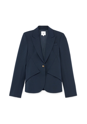 The Tailored Jacket in Navy, Size 10
