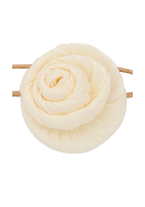 Casa Clara Ayla Choker in Ivory.