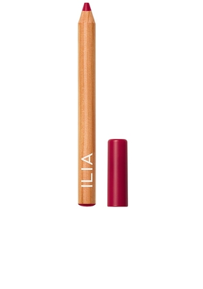 ILIA Lip Sketch Hydrating Crayon in Fuchsia.