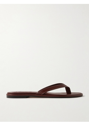 Aeyde - Melody Leather Flip Flops - Burgundy - IT35,IT35.5,IT36,IT36.5,IT37,IT37.5,IT38,IT38.5,IT39,IT39.5,IT40,IT40.5,IT41,IT41.5,IT42