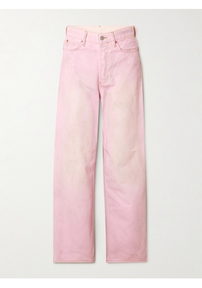 Acne Studios - Mid-rise Wide-leg Jeans - Pink - XXXS,XXS,XS,S,M,L