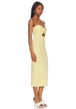 SNDYS Maia Dress in Lemon. Size XL. Also in XXL.