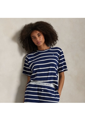 Striped Short-Sleeve Pyjama Set
